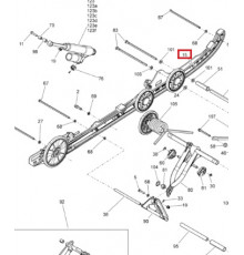 503193833 Полоз Гусеницы Черный 163 Дюйма Для Ski Doo Summit 503193411, 503193829, 503193940