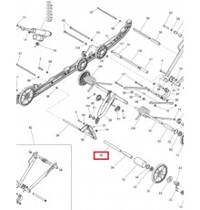 503194066 Вал Задней Подвески Для Ski Doo