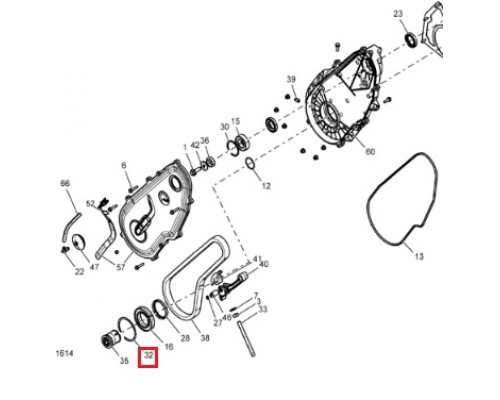 504152582 Стопорное Кольцо Для Ski Doo