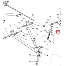 505073176 Кронштейн Стабилизатора Для Ski Doo Summit, Freeride