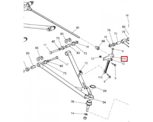 505073176 Кронштейн Стабилизатора Для Ski Doo Summit, Freeride