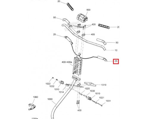 506152798 Подогрев Ручки Руля Для Ski Doo 506152606, 506152665