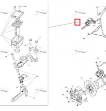 507032591 Тормозной Цилиндр Для Ski Doo