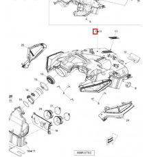 508000683 Воздуховод Для Ski Doo