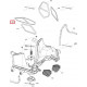508001038 Сетка Воздухозаборника Верхняя Левая Для Ski Doo REV Gen4 Summit, Freeride