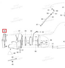 509000756 Радиатор Охлаждения Для Ski Doo