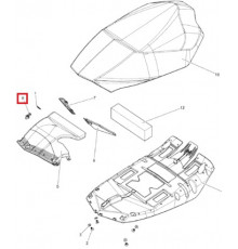 510005416 Замок Крышки Бардачка Для Ski Doo