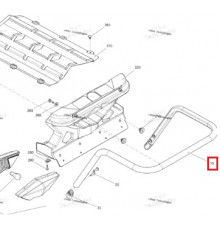 511000706 Багажник Для Ski Doo TUNDRA