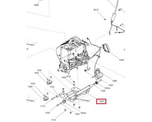 512060317 Кронштейн Двигателя Для Ski Doo 550F 512060637