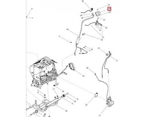 512060603 Блок Курка Газа Для Ski Doo