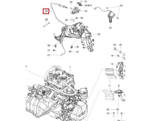 512060607 Трос Газа Для Ski Doo