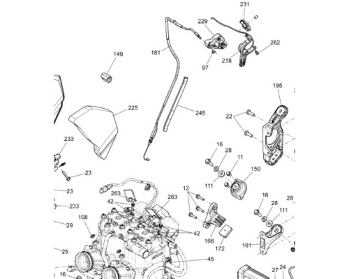 512060851 Трос Газа Для Ski Doo