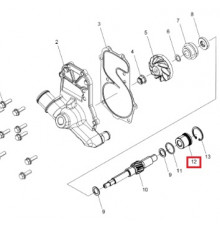 5138487 Втулка Вала Маслонасоса Для Polaris