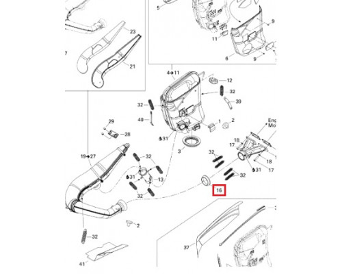 514053644 Уплотнительное Кольцо Глушителя Для Ski Doo