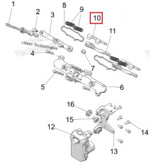 5142216 Лопатка Клапана Для Polaris 850