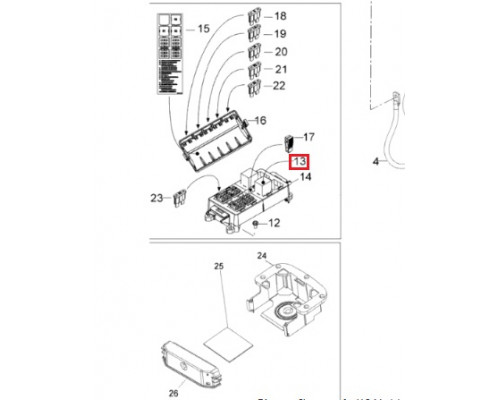 515177672 Реле Для Ski Doo 410113604