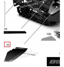 516009016 Наклейка Summit X Для Правой Боковой Панели Для Ski Doo SUMMIT