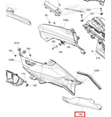 517306002 Изоляция Левой Боковой Панели Для Ski Doo