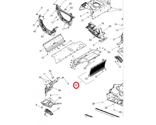 518326485 Радиатор Передний Для Ski Doo