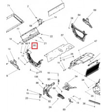 518326796 Кронштейн Двигателя Левый Для Ski Doo 518325923