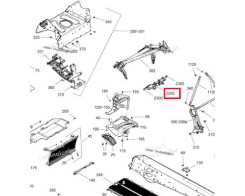 518327145 Кронштейн Для Ski Doo