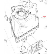 519000357 Масляный Бак Для Ski Doo 519000328, 519000306, 519000346