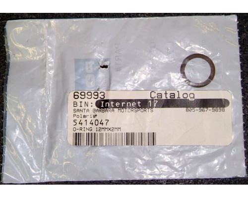 5414047 Уплотнитель  O-RING 12MMX2MM    (ATV Polaris )