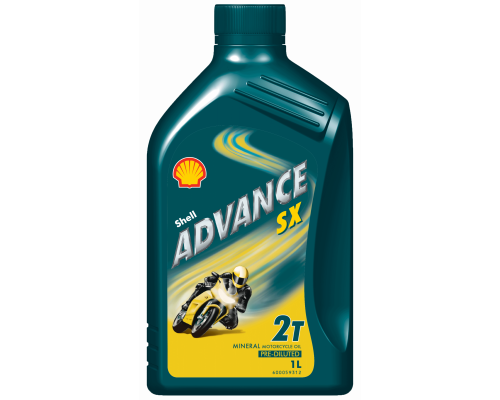 Shell Advance SX 2 Моторное масло 2T для мотоциклов 1 литр 550053704