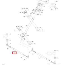 605455619 Рулевая Тяга Правая Для Ski Doo Skandic