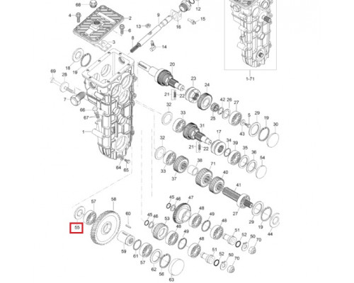 614102852 Сальник Коробки Передач Для Ski Doo M614102852