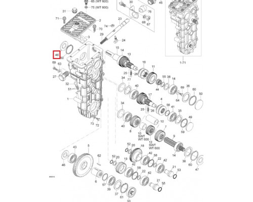 614103562 Сальник Верхнего Вала Для Ski Doo Skandic M614103562