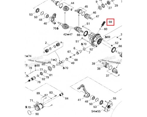 705400552 САПУН РЕДУКТОРА BRP 705400352 705400552 705400066