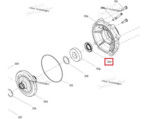 705501556 Сальник заднего редуктора Maverick 705501556