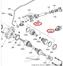 705501864 Пыльник Заднего Привода Для BRP Can Am 705501777