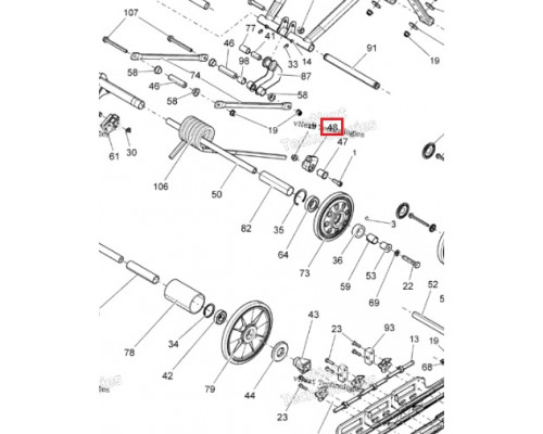 861805547 Упор Пружины Задней Подвески Для Ski Doo 503191183, 503190754, 503196044