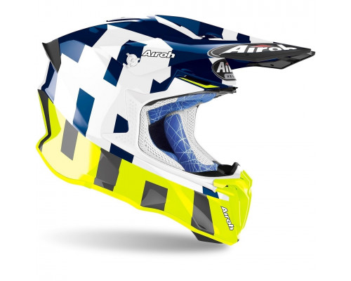 Шлем Airoh Twist 2.0 Frame blue gloss (Размер L)