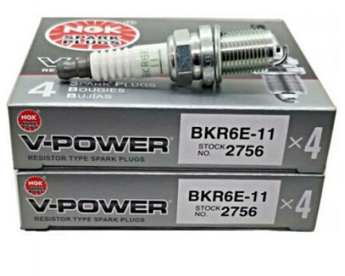 2756 NGK Свеча Зажигания BKR6E-11 Для Honda 98079-5614E
