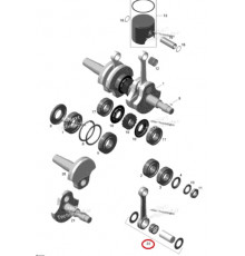 CR-02906-00 X-Power Шатун Для Ski Doo 420888253, 420888753, 420890973, SM-09112