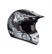 Шлем кроссовый CKX TX218 Whip черный/серый/белый размер M