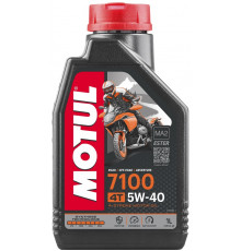 104086 MOTUL Моторное масло 7100 4тактное SAE 5W-40 1 литр