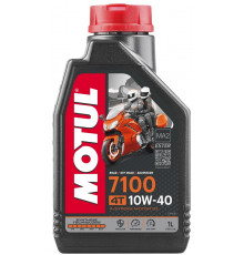 104091 MOTUL Моторное масло 7100 4тактное SAE 10W-40 1 литр