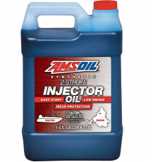 AIO1G AMSOIL Synthetic 2-Stroke Injector Oil Масло Моторное Синтетическое 2Т Двухтактное 4 Литра