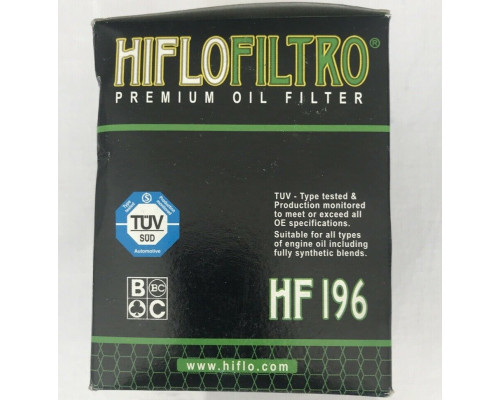 HF196 Hiflo Filtro Масляный Фильтр Для Polaris FRONTIER 2540086, 2540006, 2540122