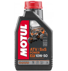105900 MOTUL Моторное масло ATV-SXS POWER 4тактное 10W-50 1 литр