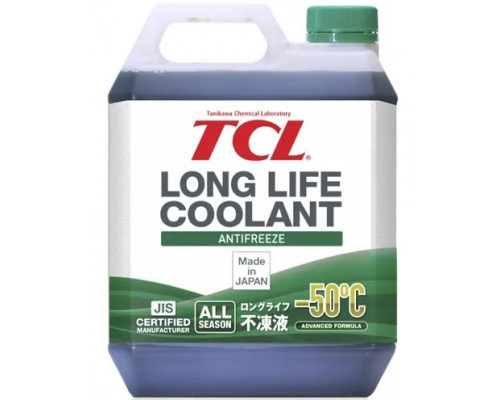 Антифриз TCL LLC Long Life Coolant Green -50C Зеленый 4 Литра