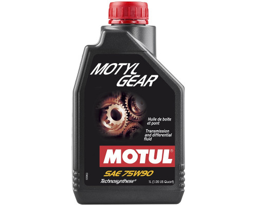 109055 MOTUL Трансмиссионное масло MOTYLGEAR 75W-90 Technosynthese 1 литр