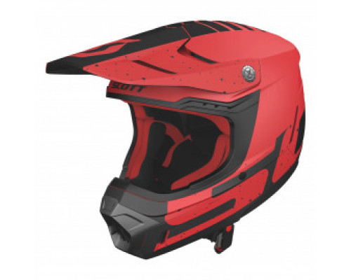 Шлем Scott 350 EVO Team ECE, размер L, красно-черный SC_268019-1018008