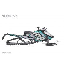 Наклейки VEL На Снегоход Polaris Axys 014B