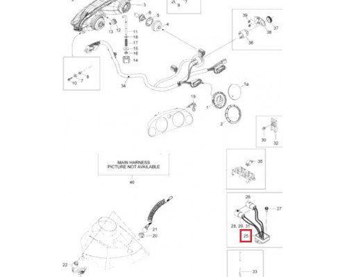 SM-01141 SPI Реле Регулятор Напряжения Для Ski Doo 515175756, 515175968, 515176100