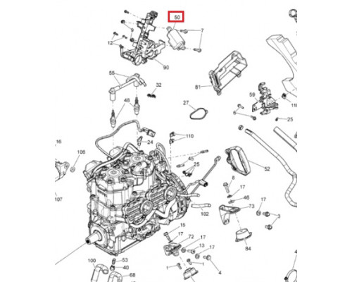 SM-01224 SPI Катушка Зажигания Для Ski Doo 512059968